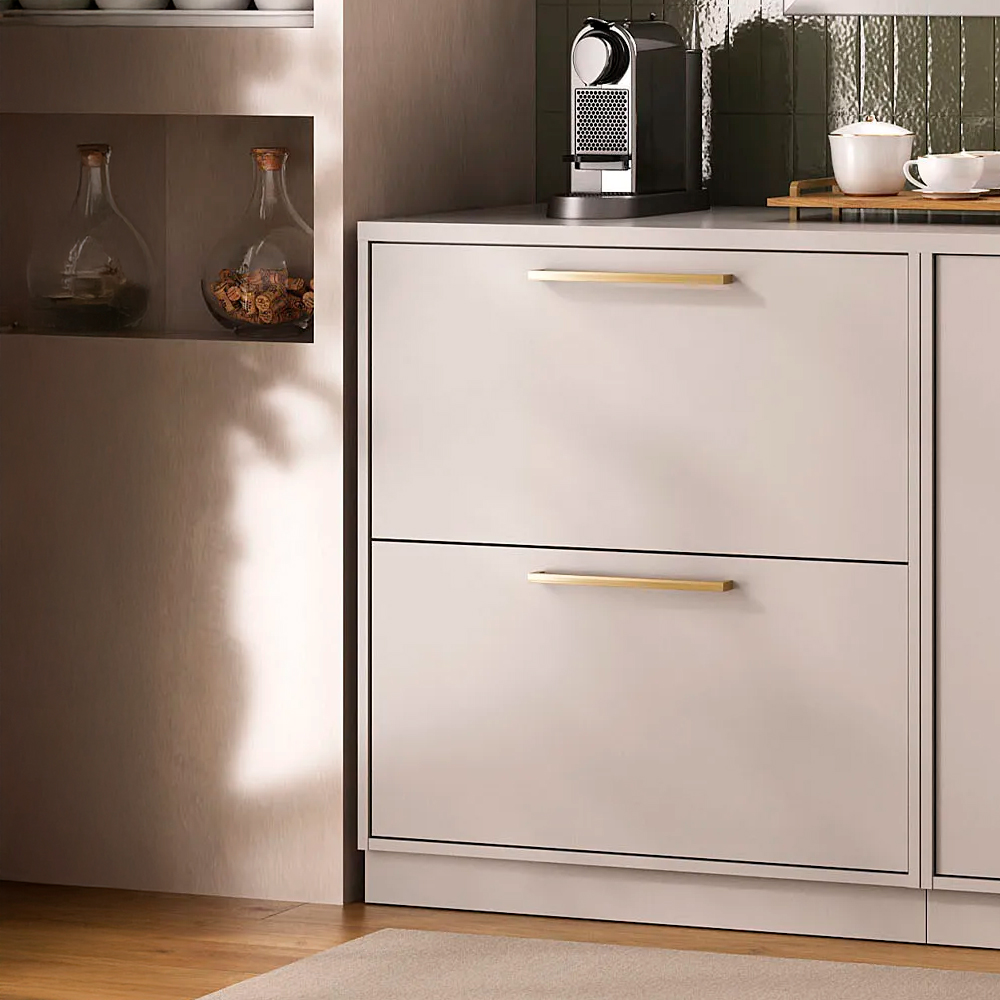 Balcão Itatiaia Essence com Tampo 1 Porta e 1 Gaveta MDF 80cm