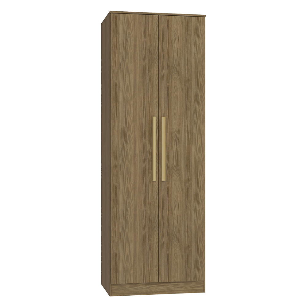 Roupeiro Módulo 80cm 2 Portas 2 Gavetas MDP Ágata Kappesberg
