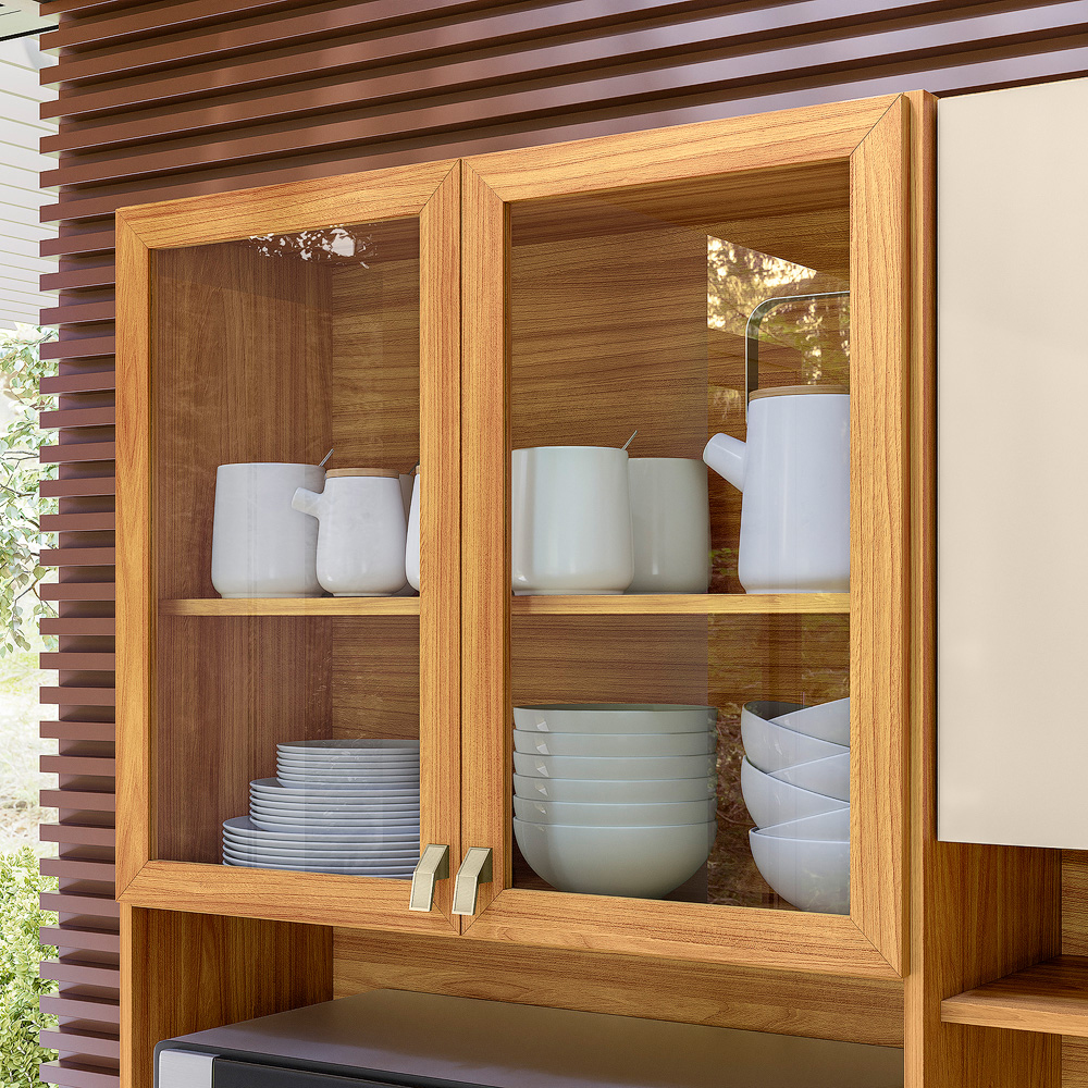 Cozinha Compacta 10 Portas 2 Gavetas Amora Demóbile — foto 7