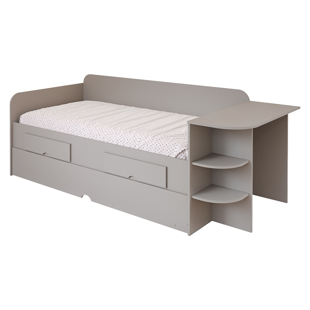 Sofá Cama Cimol Bibox Helena com Escrivaninha em MDF — foto 3