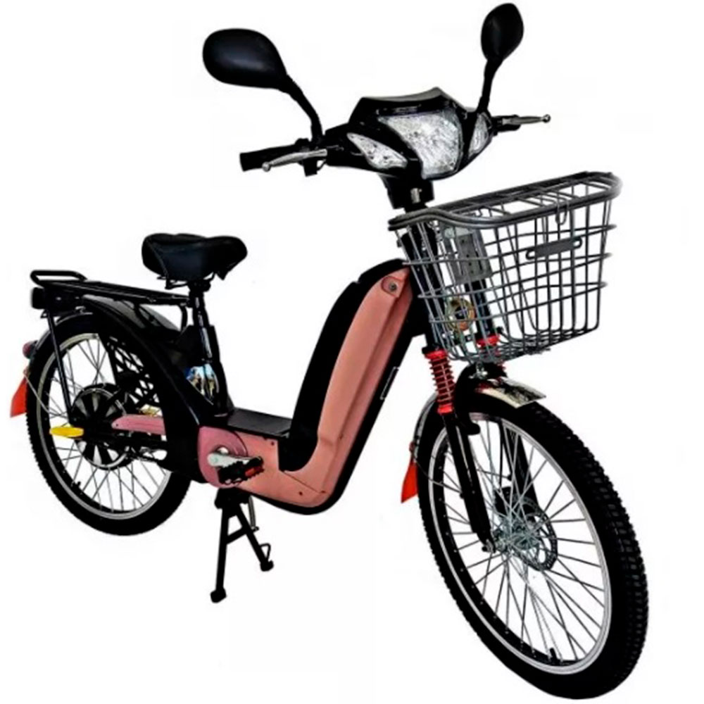 Bicicleta Elétrica Aro 24 Sousa Bike 350W Freio a Disco