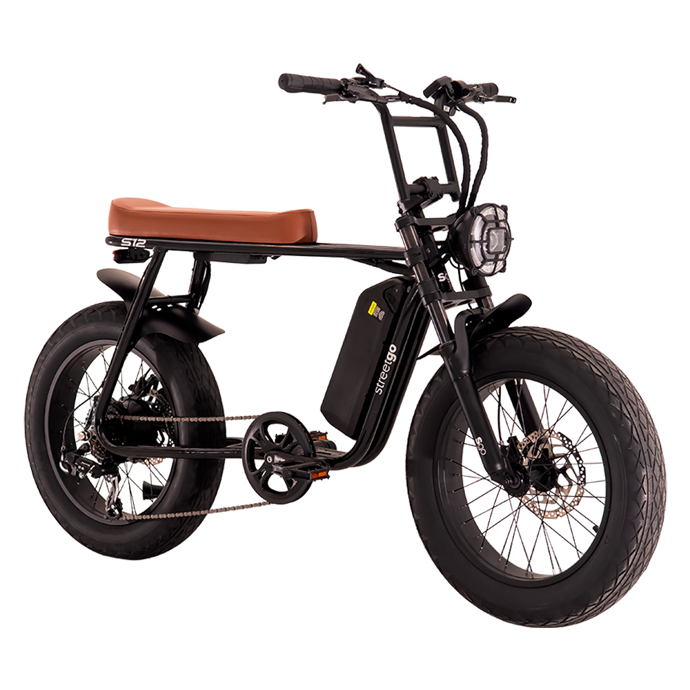 Bicicleta Elétrica Street Go Aro 20 750W com Freio Hidráulico