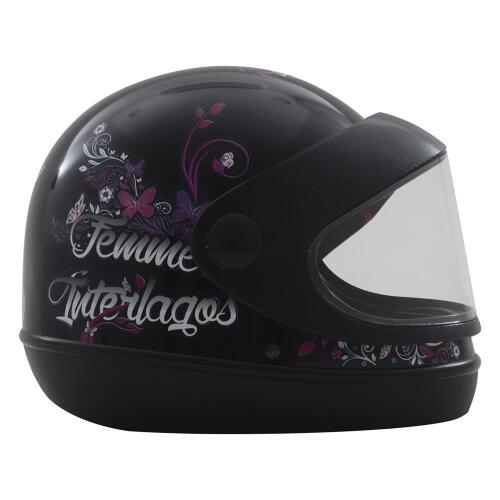 Capacete de Moto Fechado Gow Interlagos 58 com Engate Micrométrico
