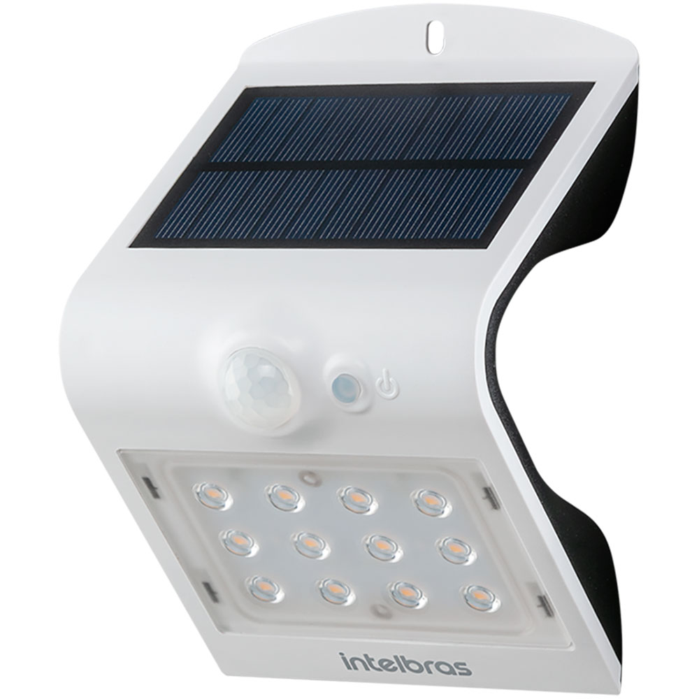 Arandela Solar Intelbras ASI 220 - 220 Lúmens - LED Amarelo