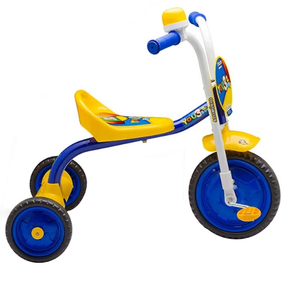 Triciclo Infantil Nathor You 3 Girl com Pedal - Rosa — foto 3