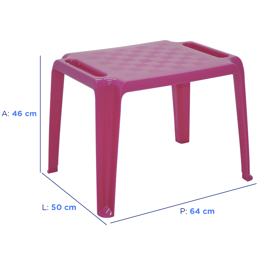 Mesa Infantil Tramontina Dona Chica - Polipropileno - 46 cm — foto 3