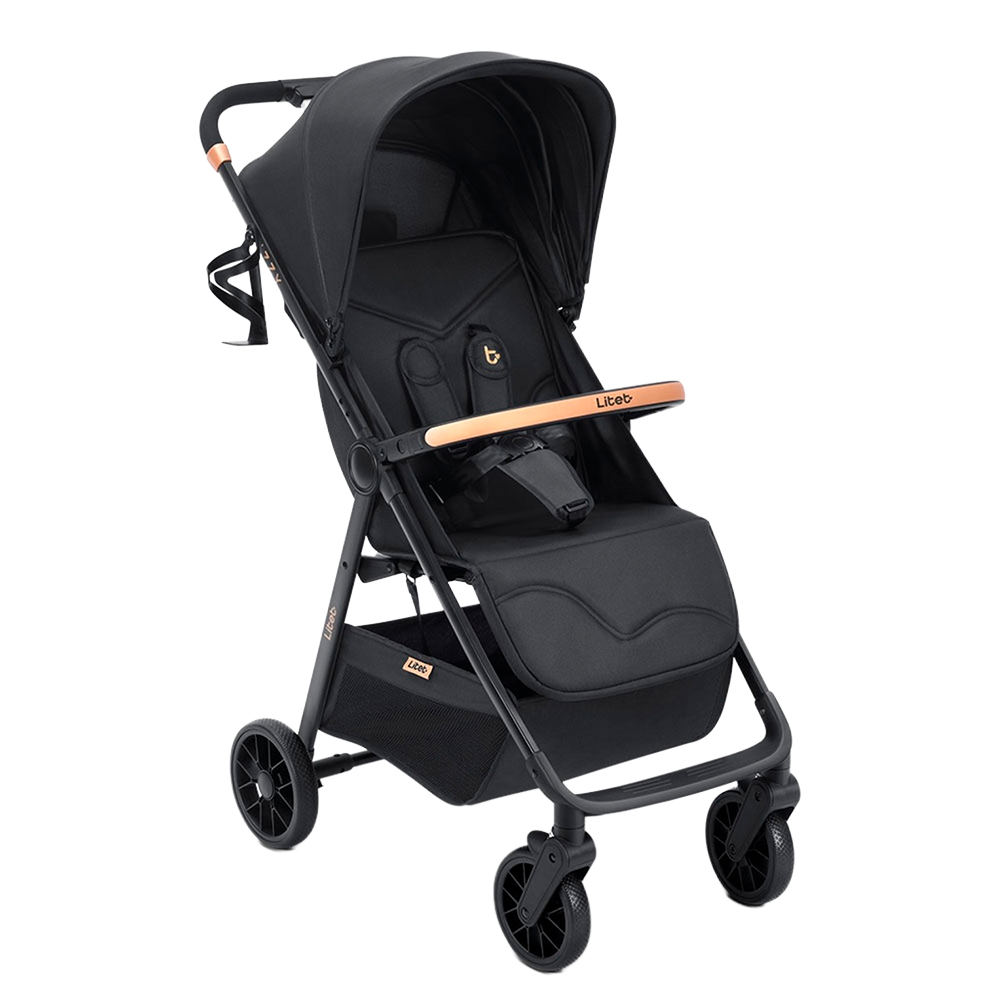 Carrinho de Bebê Compacto LITET Izzy - Suporta até 15 kg - Fechamento One Hand
