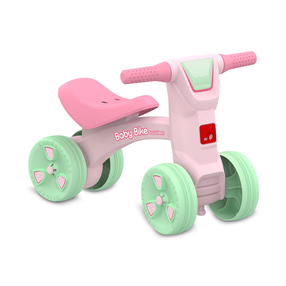 Bandeirante Baby Bike Equilíbrio Motinha - Velotrol para Crianças a Partir de 1 Ano — foto 3