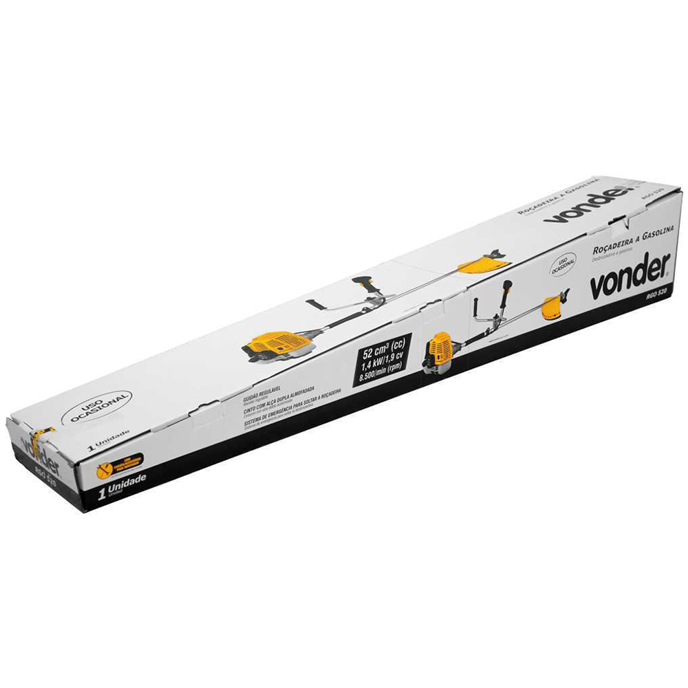 Roçadeira Lateral a Gasolina Vonder RGO520 52cc — foto 7