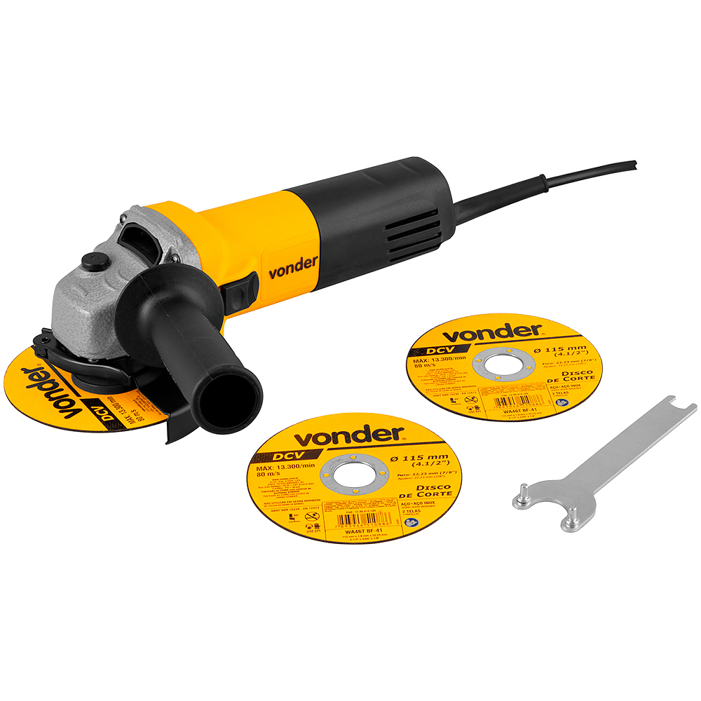Esmerilhadeira Angular Vonder EAV650 650W 4.1/2" — foto 4