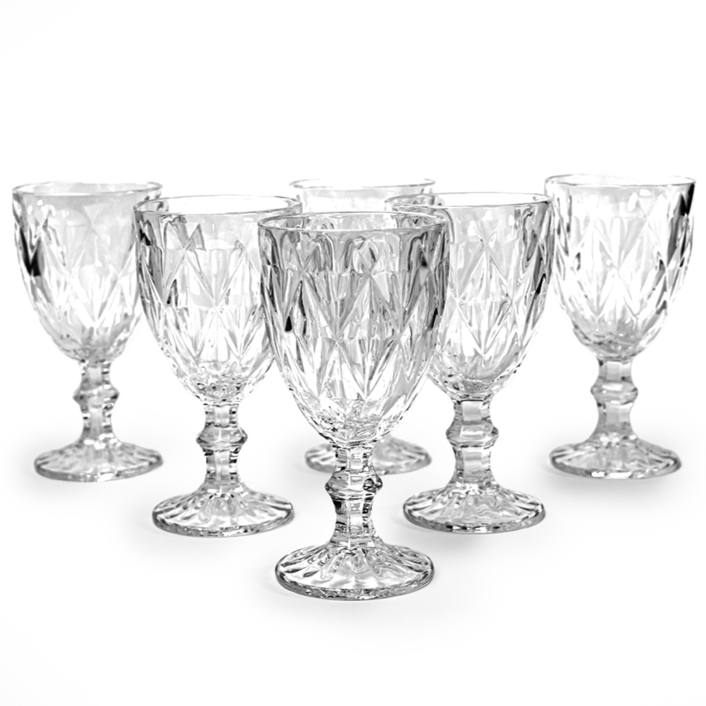 Conjunto de Taças Elegance 325ml 6 Peças Mark Blank