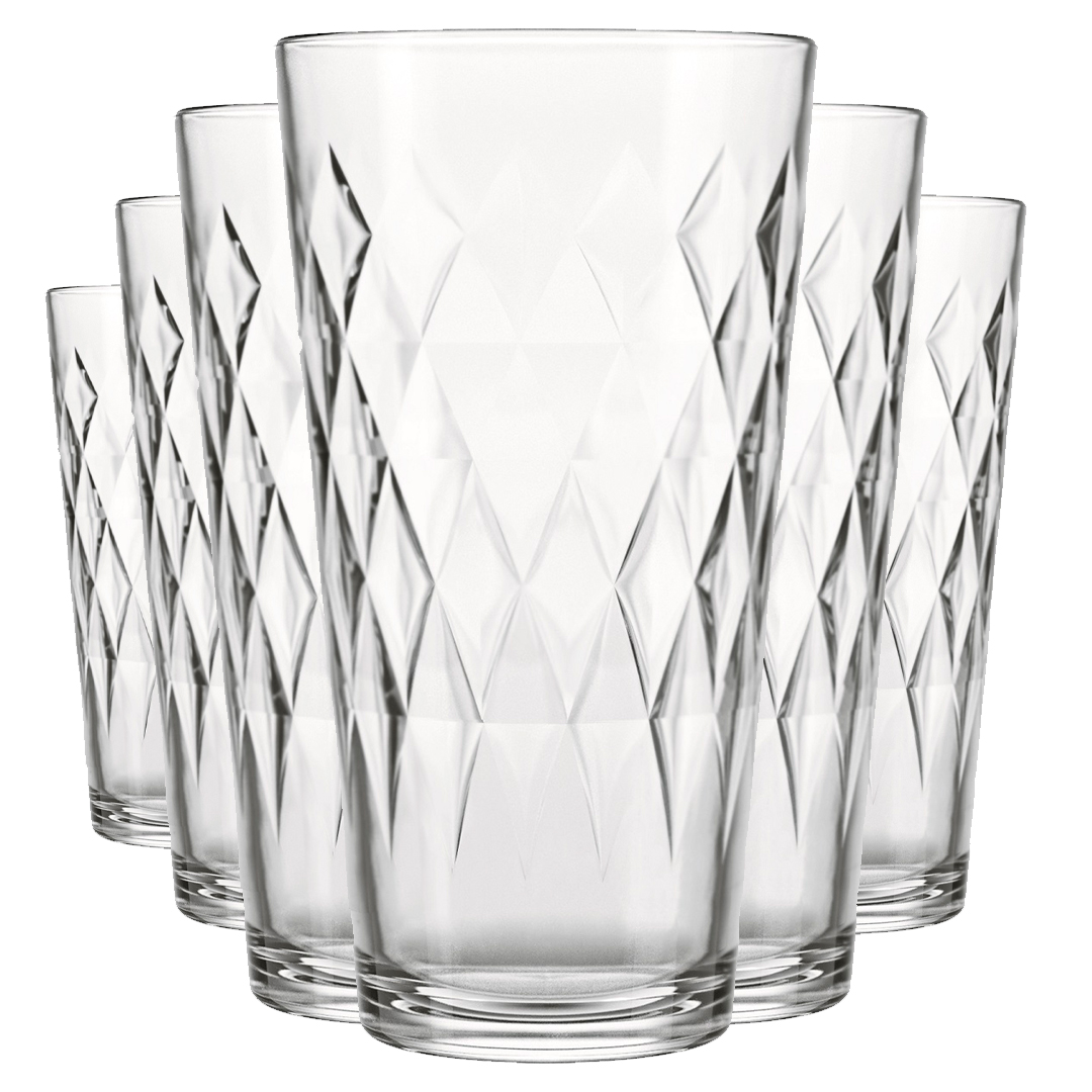 Conjunto de Copos de Vidro Vitrage Nadir 350mL - 6 Peças