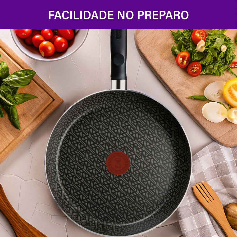 Frigideira Rochedo Robusta 24cm Antiaderente — foto 11