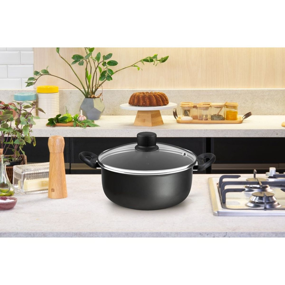 Caçarola Rochedo Robusta 24cm 4,6L Antiaderente — foto 13