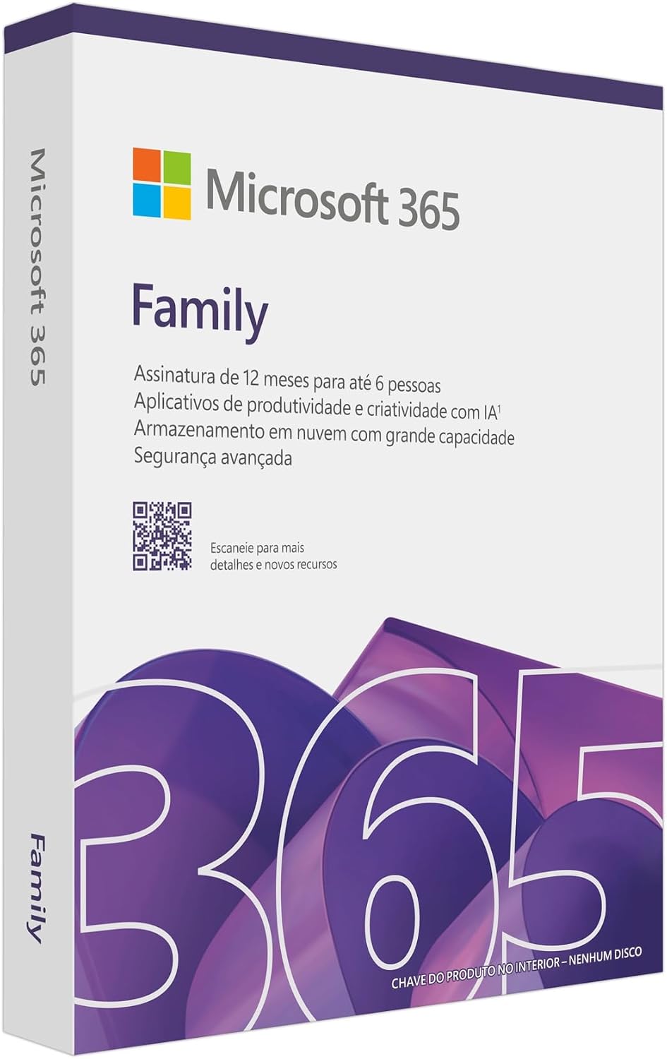 Microsoft 365 Family - Assinatura para até 6 Pessoas com 1TB de Armazenamento por Pessoa