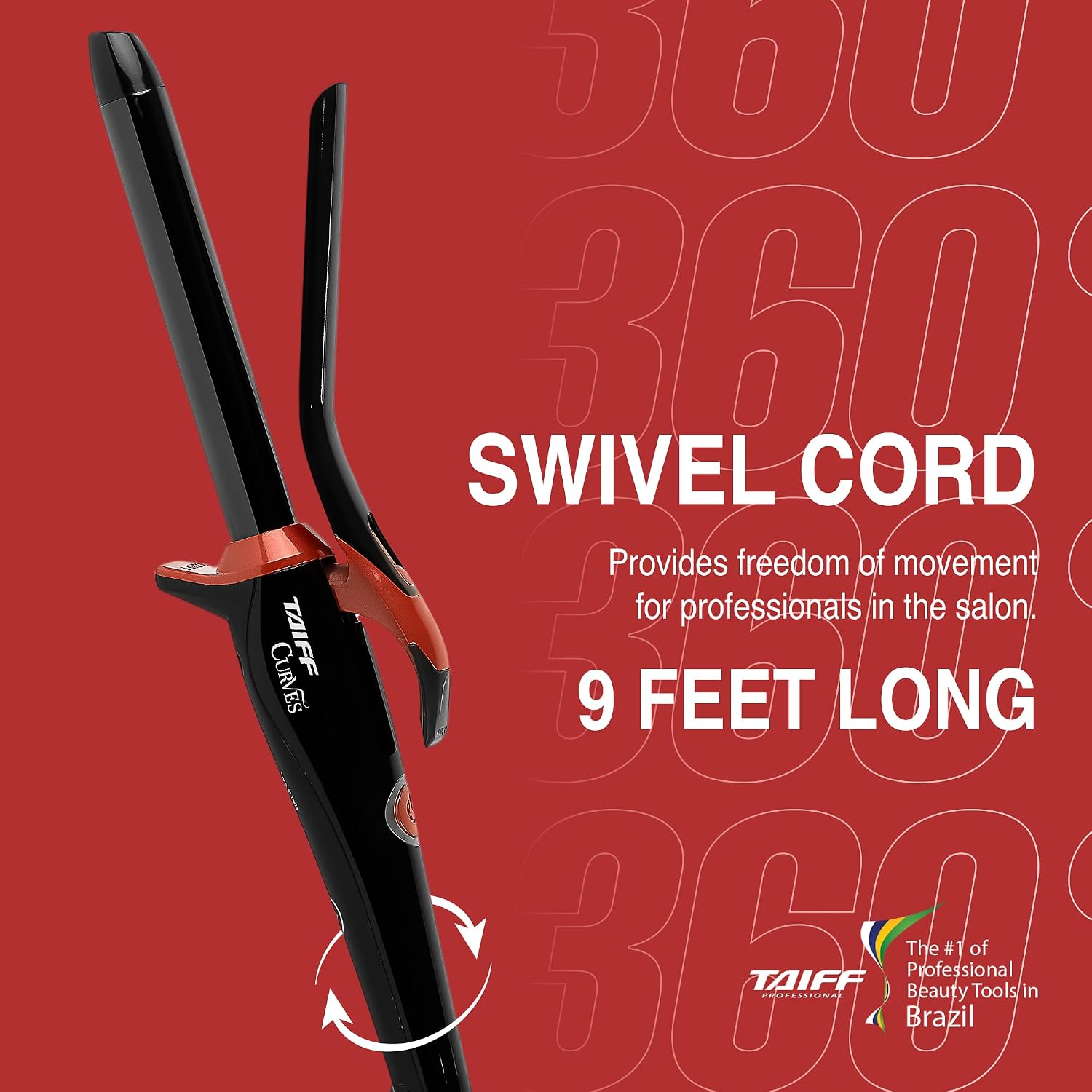 Modelador de Cachos Taiff 19mm Cerâmico 210°C — foto 6