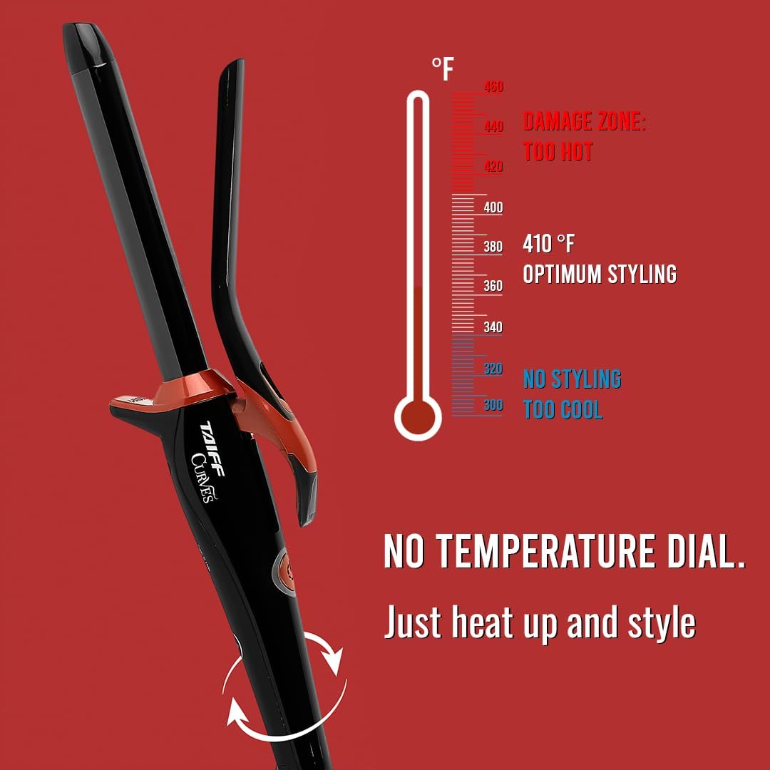 Modelador de Cachos Taiff 19mm Cerâmico 210°C — foto 3