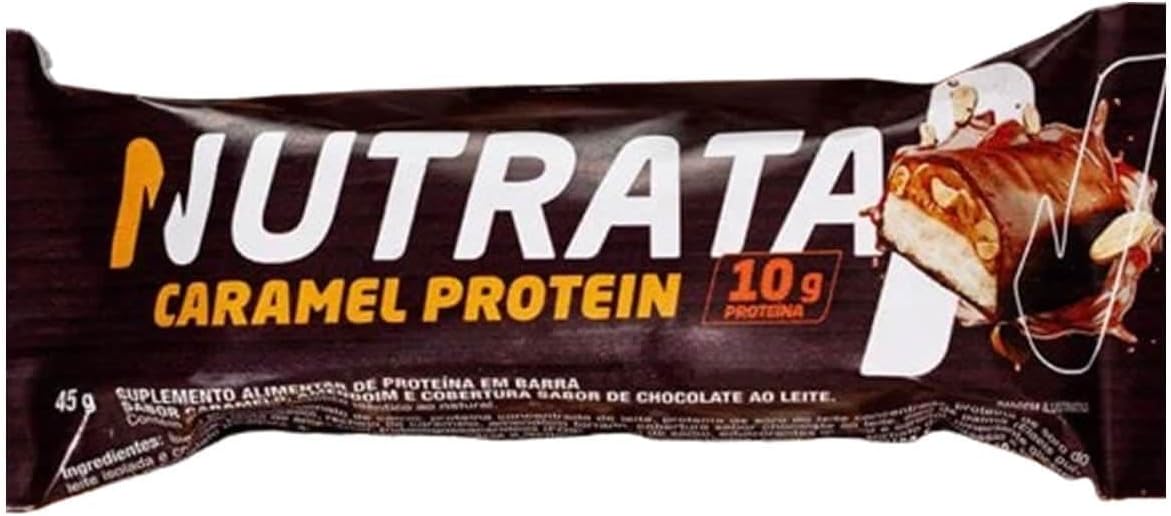 Nutrata Caramel Protein Barra de Proteína 12 Unidades 45g — foto 2
