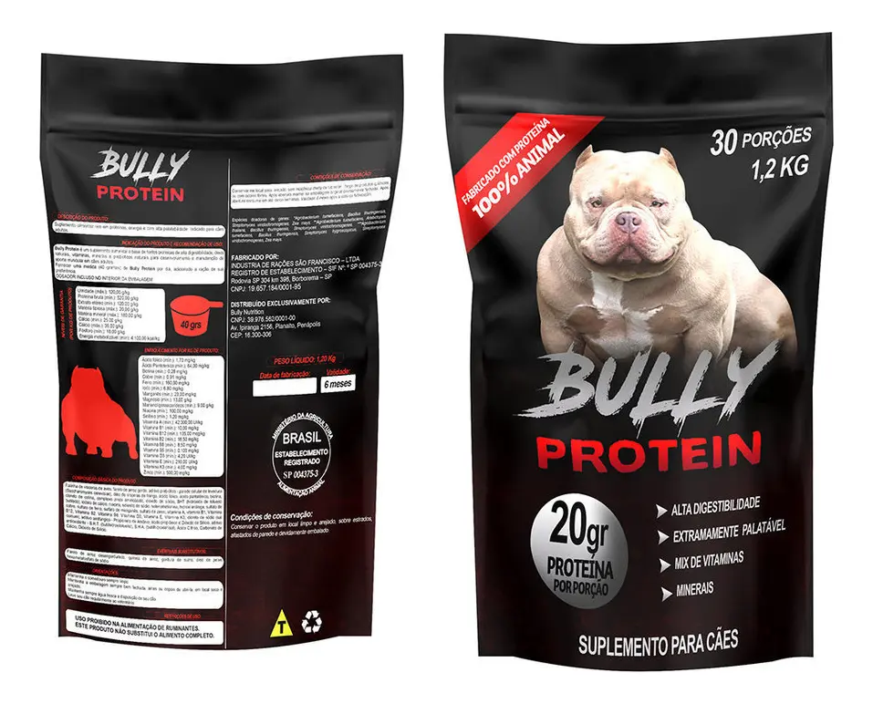 Ração Bully Lac 15kg e Suplemento Bully Protein 1,2kg para Cadelas Lactantes — foto 3