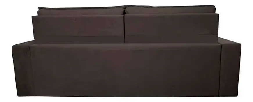 Sofá 3 Lugares Cama inBox Belém Retrátil e Reclinável Suede Velusoft — foto 4