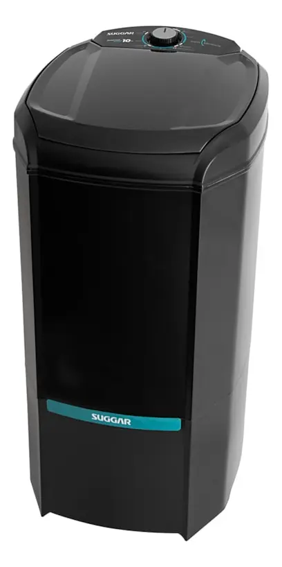 Tanquinho Suggar Lavamax Eco 10kg Preto - Bivolt 110V/220V — foto 2