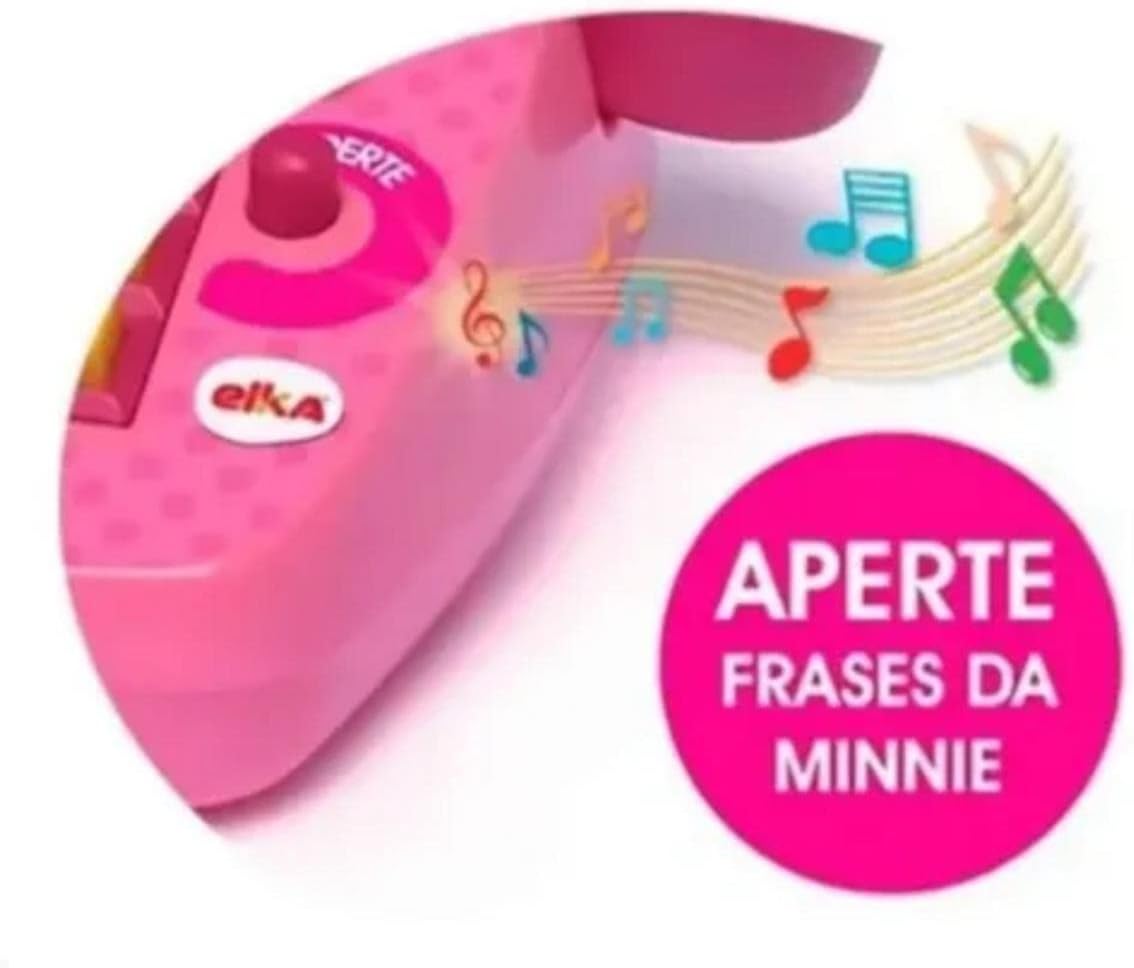Telefone Sonoro Minnie - Brinquedo Interativo Disney — foto 3