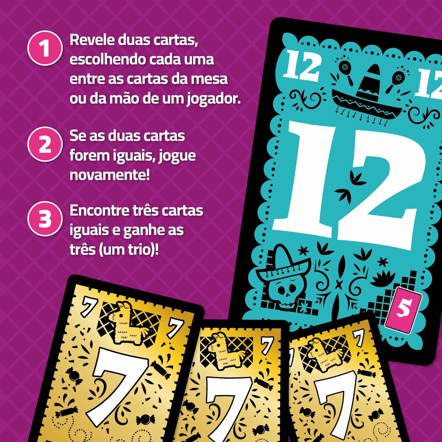 Trio Jogo de Festa para 3 a 6 Jogadores — foto 3