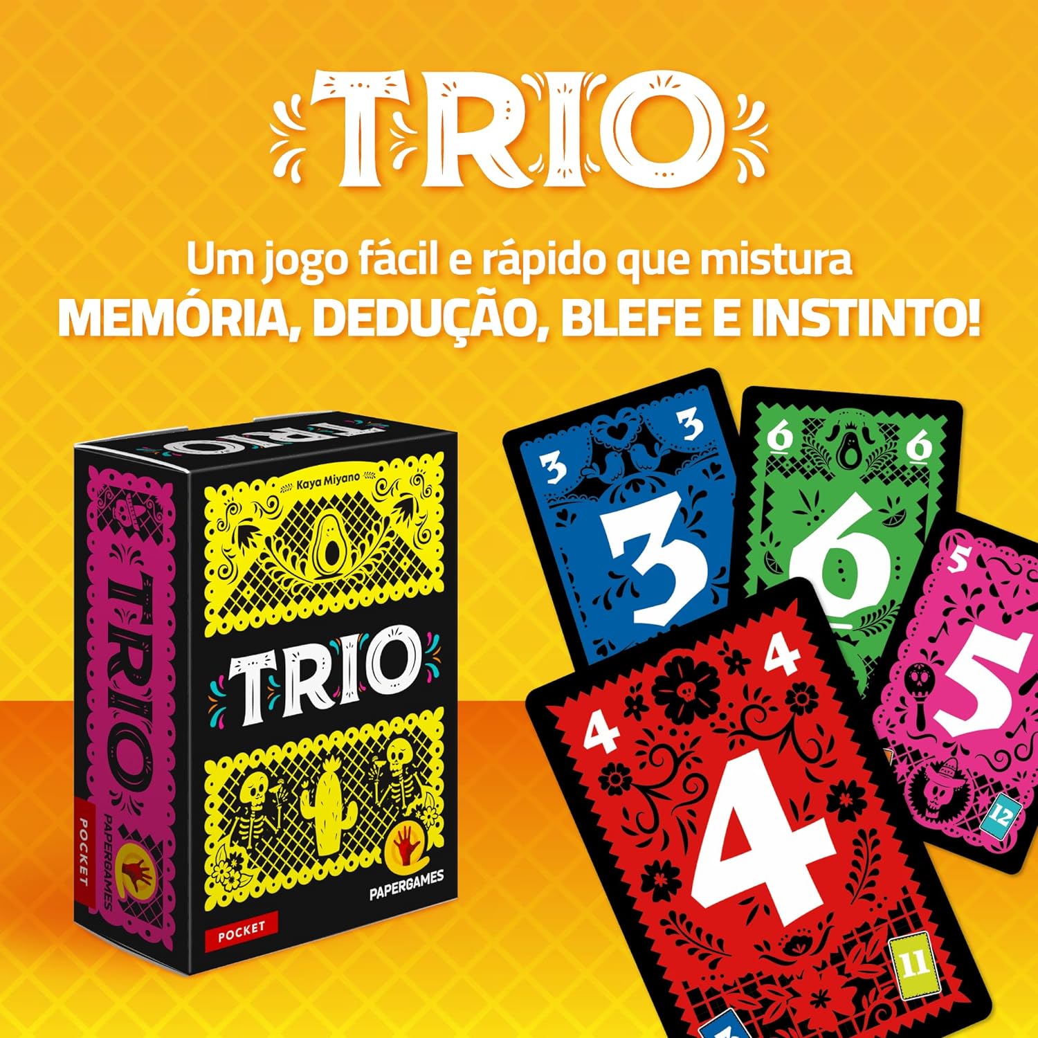 Trio Jogo de Festa para 3 a 6 Jogadores — foto 2
