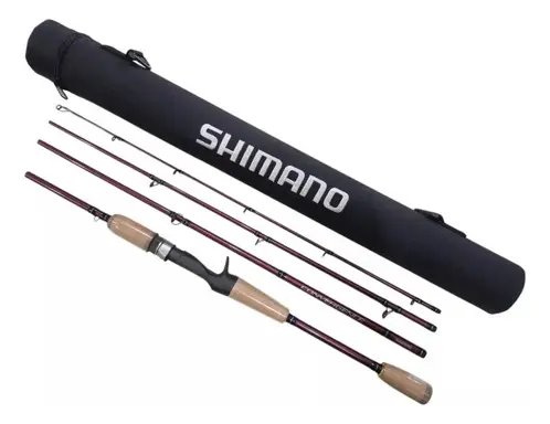 Vara Shimano Convergence 4 partes 1,98m 20lb para Carretilha — foto 2