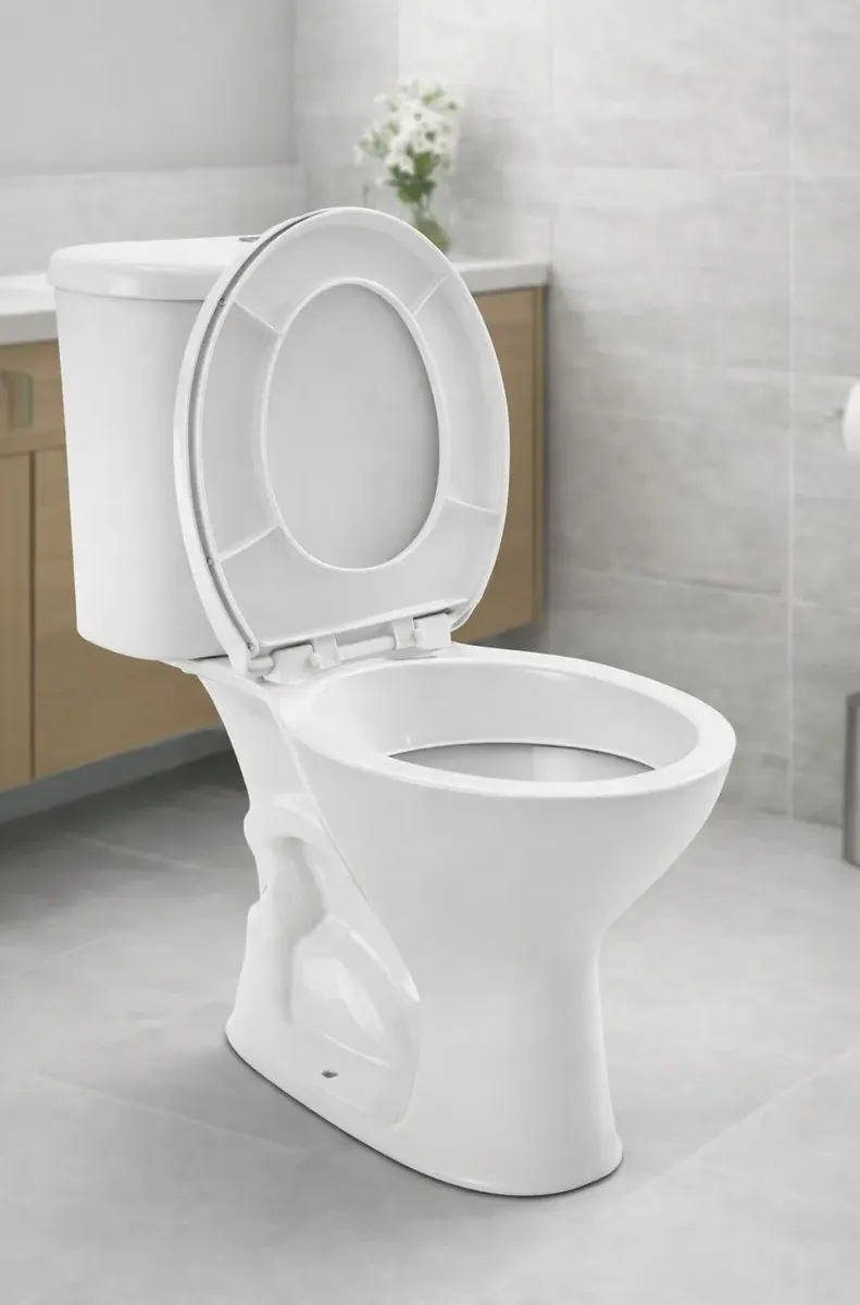 Vaso Sanitário Hervy Louças Colonial com Caixa Acoplada - Branco — foto 4