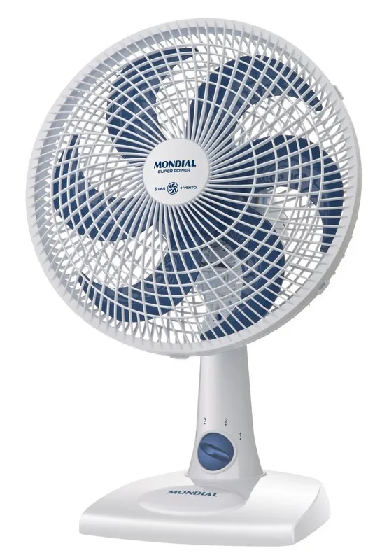 Ventilador de Mesa Mondial Super Power VSP-30-W 30cm 60W Bivolt