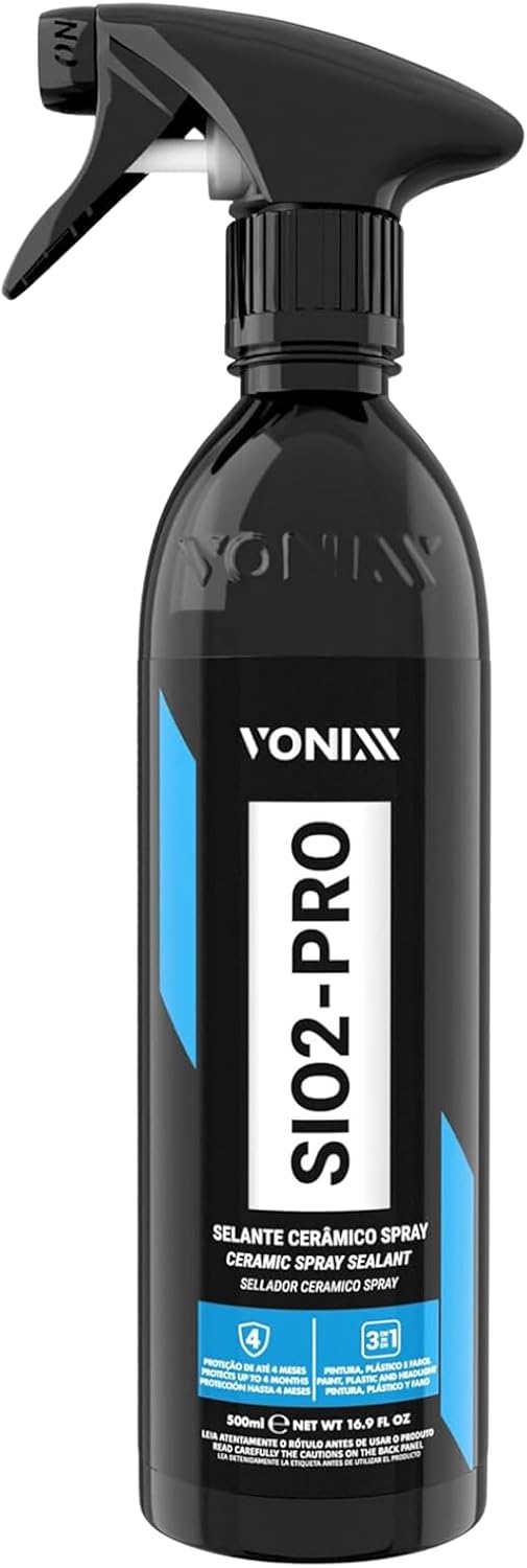 vonixx SIO2-PRO 500ML - Manutenção para Vitrificadores Automotivos