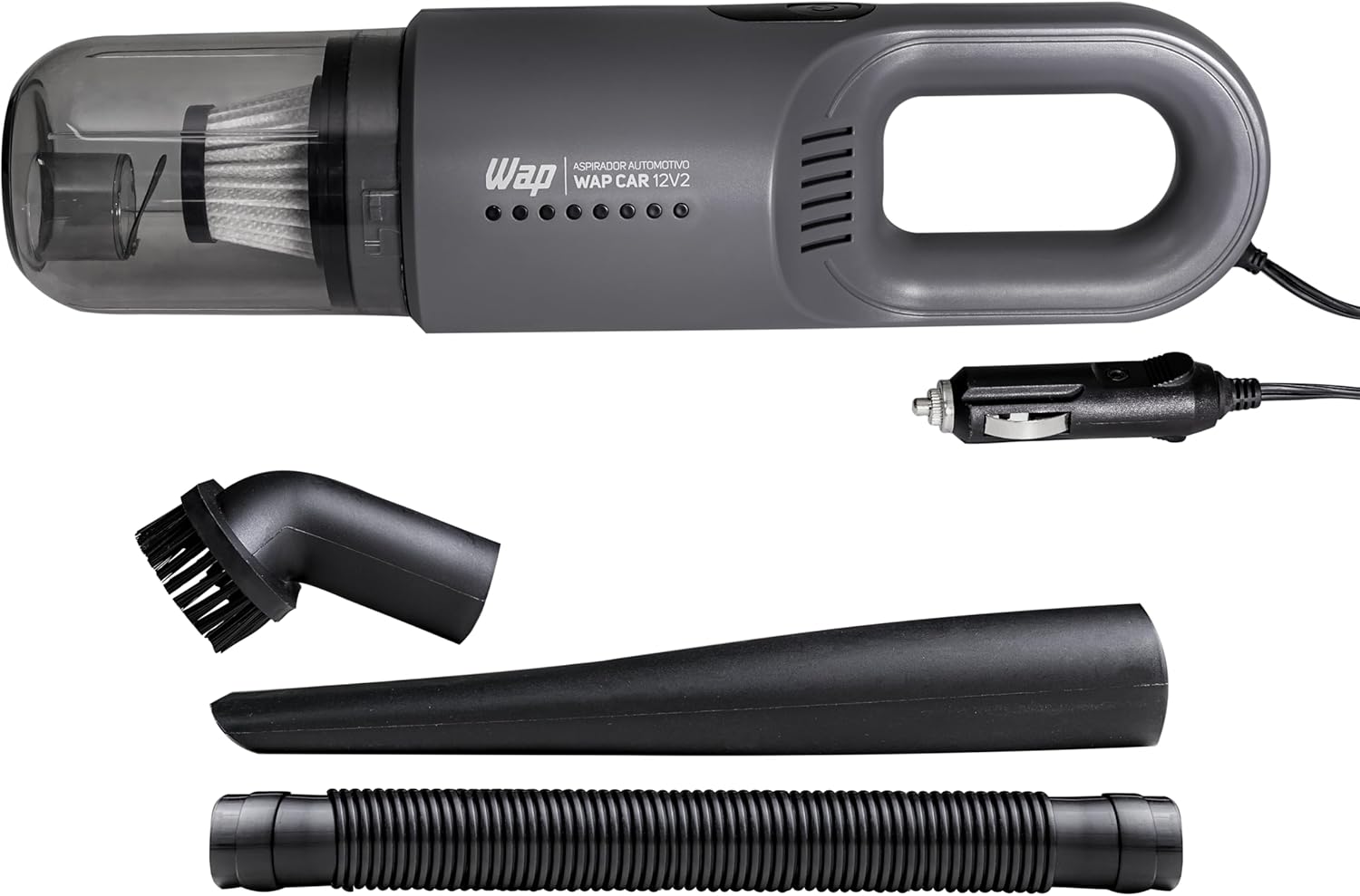 WAP Aspirador de Pó Automotivo CAR 12V2 Portátil 420ml Filtro HEPA 180W